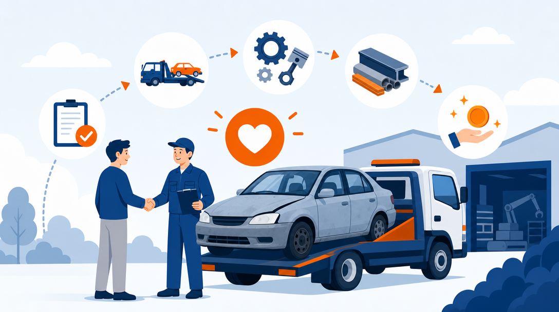 廃車買取はなぜ0円の車を買えるのか？儲かる仕組みを全部解説