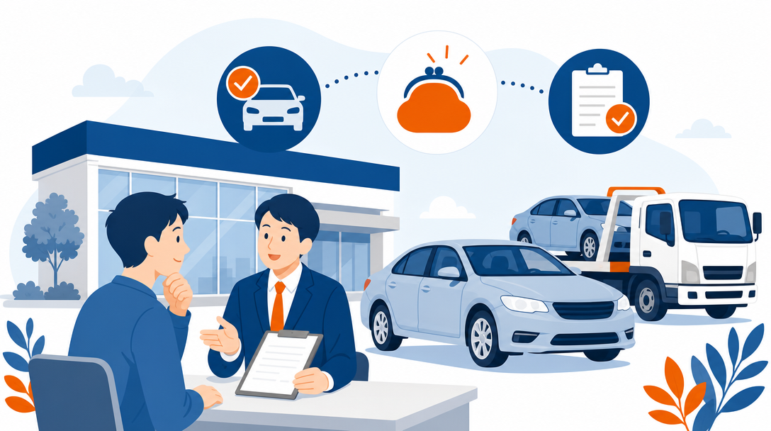ディーラーに廃車を頼むと費用はいくら？仕組みと賢い使い分け