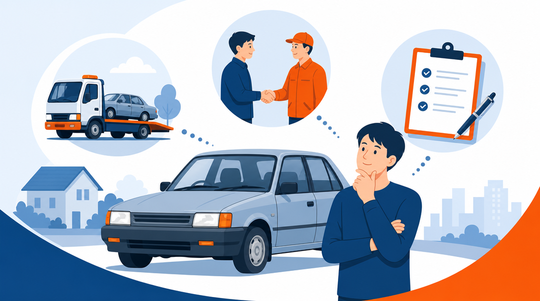 古い車の処分方法まとめ｜年式別の売り先と後悔しない手放し方