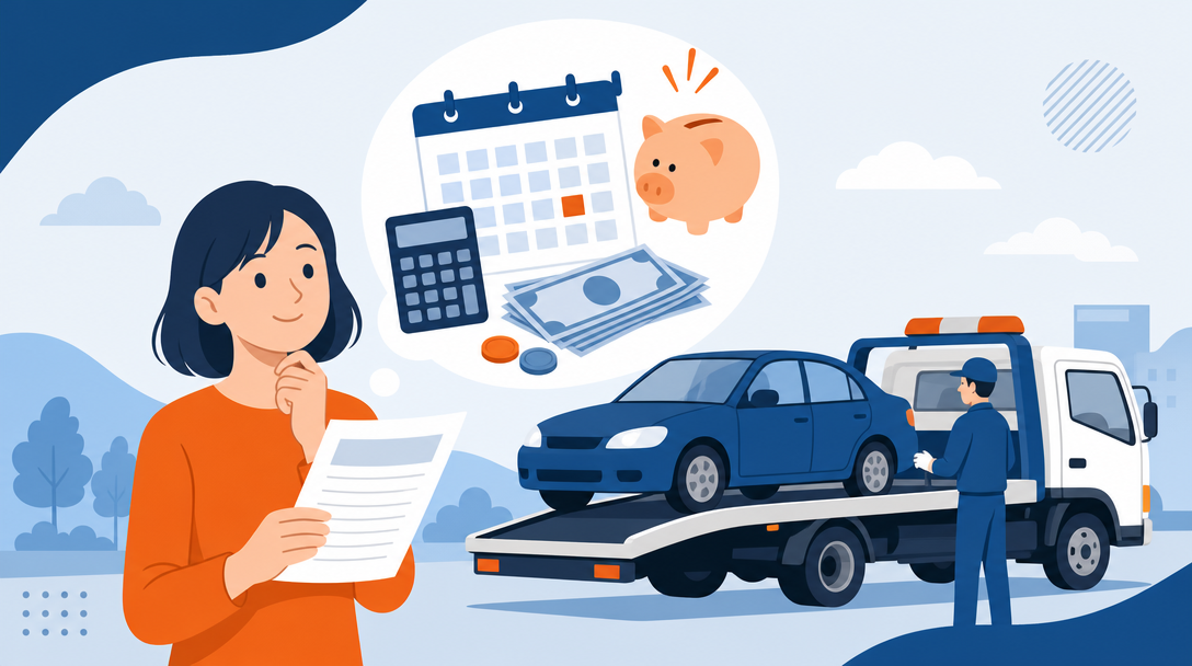廃車で自動車税はいつ・いくら戻る？月割還付のしくみと注意点