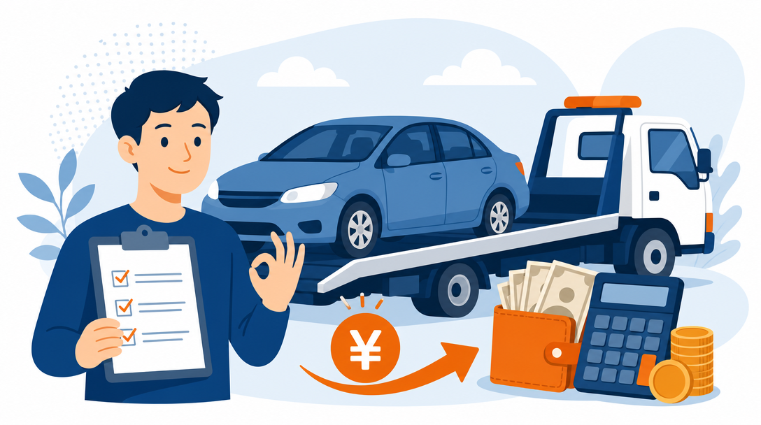 自動車重量税の還付条件と計算式｜廃車で戻る金額のしくみ
