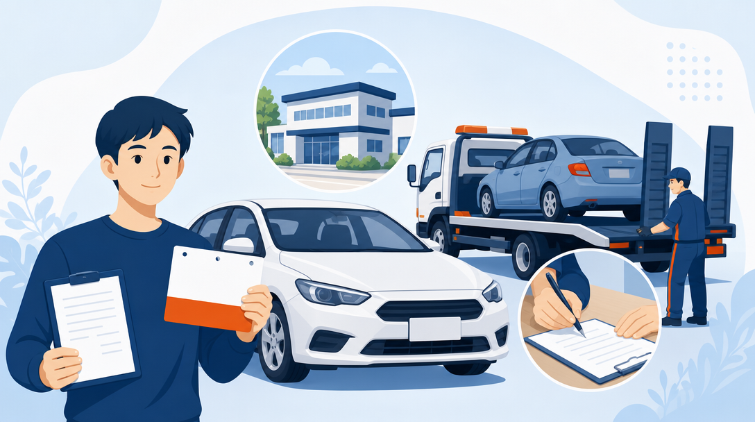 仮ナンバーの取り方と費用｜車検切れの車を合法的に動かす方法