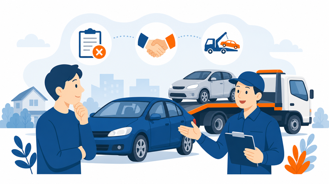 車検切れの車は売れる？車検を通さずに売る方法と損しやすい注意点