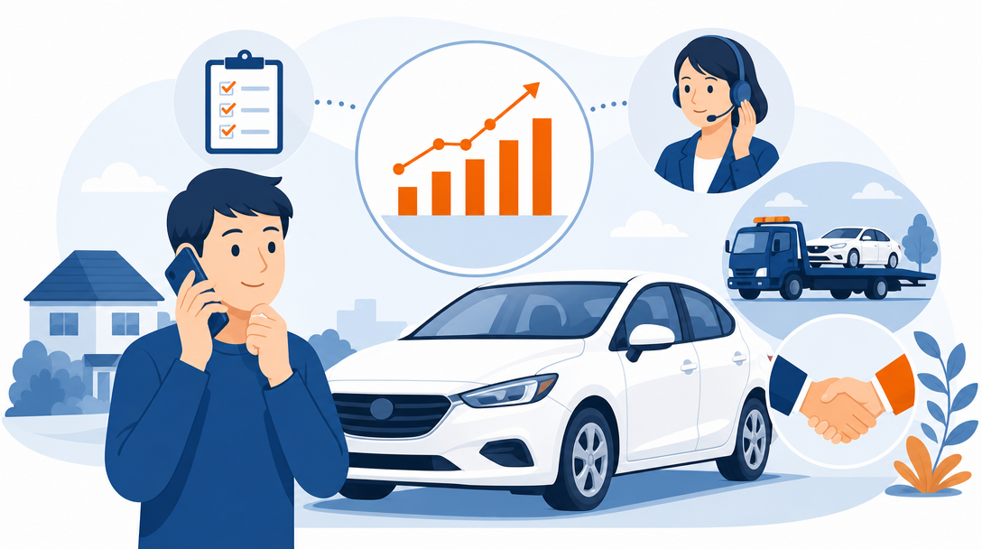 ナビクル車査定の評判は？相場がすぐ見える仕組みと電話の実際