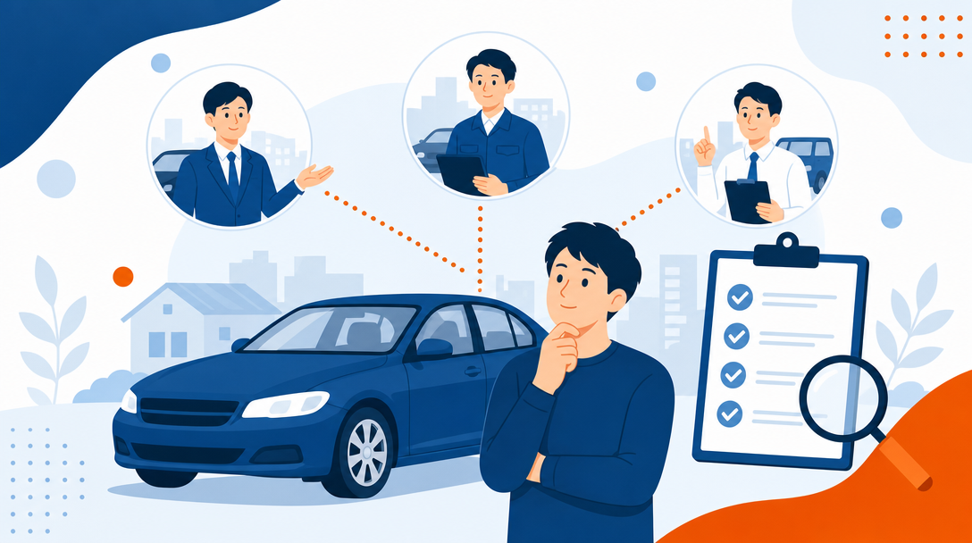 ズバット車買取比較の評判は？仕組みと申込前に知るべきこと